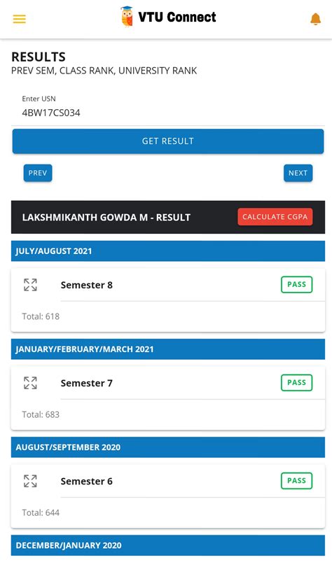 vtu connect results|VTU app .